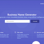 How Catchy Names Are Generated Using The Product Name Generator?